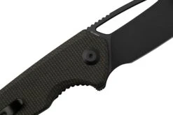 SENCUT Mims S21013-3 Dark Green Micarta Black Stonewashed, Navaja 12 SENCUT Mims S21013-3 Dark Green Micarta Black Stonewashed, Navaja -Tienda Fissler SES21013 3 05 sencut
