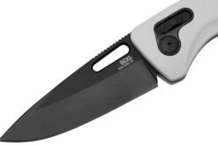 SOG One-Zero XR White Aluminum, Black Chrome 12-73-05-57 Navaja -Tienda Fissler SOG 12 73 05 57 03 sog