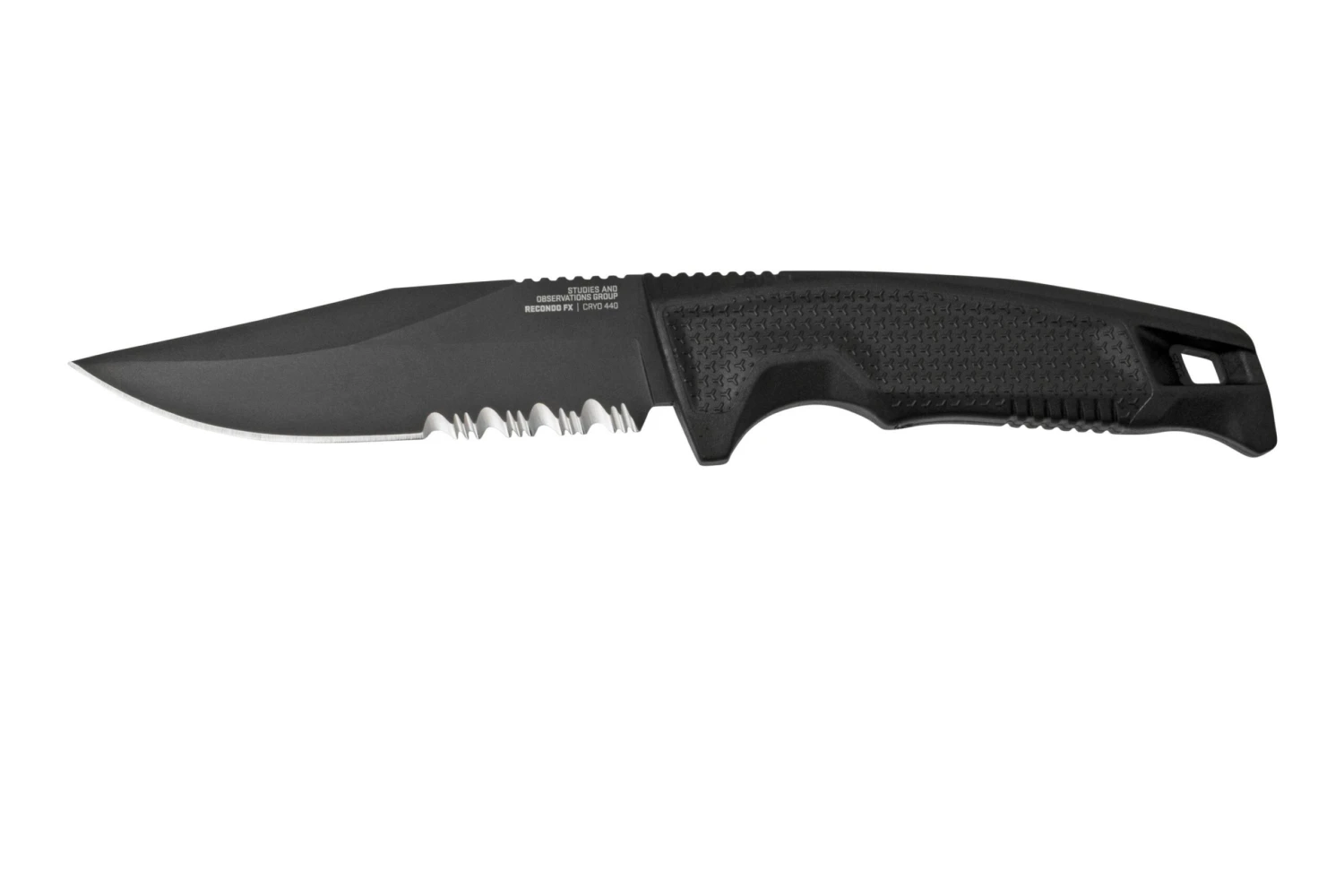 SOG Recondo FX, Black, Partially Serrated 17-22-02-57 Cuchillo Fijo 3 SOG Recondo FX, Black, Partially Serrated 17-22-02-57 Cuchillo Fijo