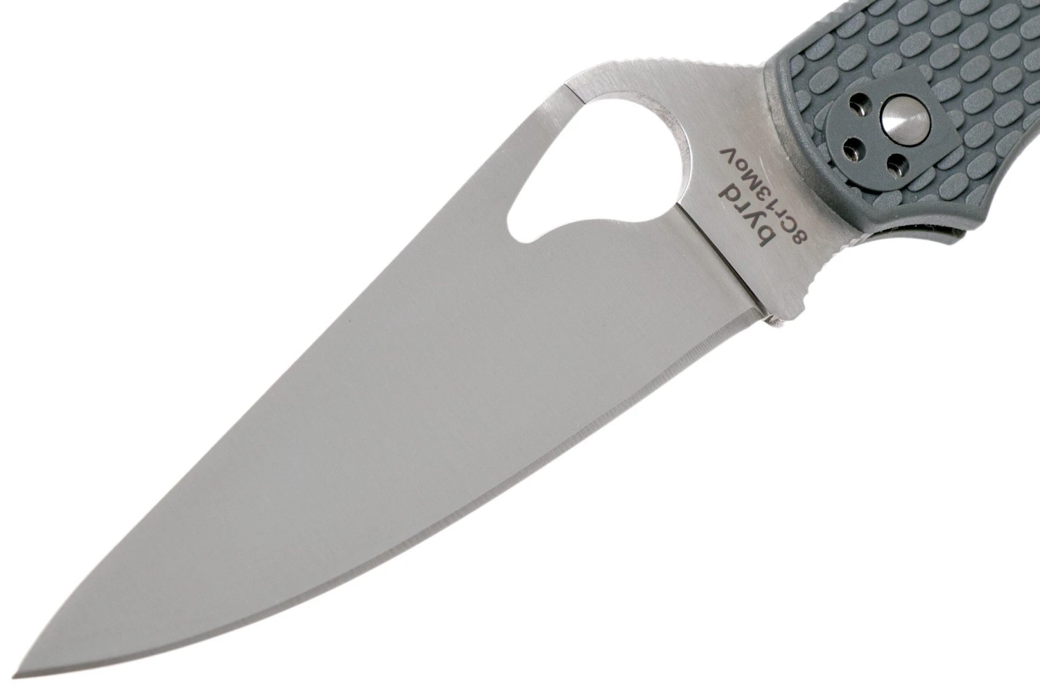 Spyderco Byrd Cara Cara 2 Gris FRN BY03PGY2 (Plain-Edge) Navaja 5 Spyderco Byrd Cara Cara 2 Gris FRN BY03PGY2 (Plain-Edge) Navaja - Imagen 3