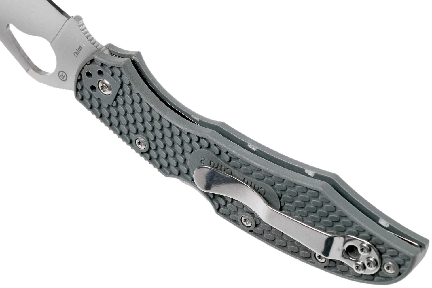 Spyderco Byrd Cara Cara 2 Gris FRN BY03PGY2 (Plain-Edge) Navaja 7 Spyderco Byrd Cara Cara 2 Gris FRN BY03PGY2 (Plain-Edge) Navaja - Imagen 5