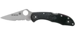Spyderco Delica 4 Thin Red Line C11FPSBKRD Navaja