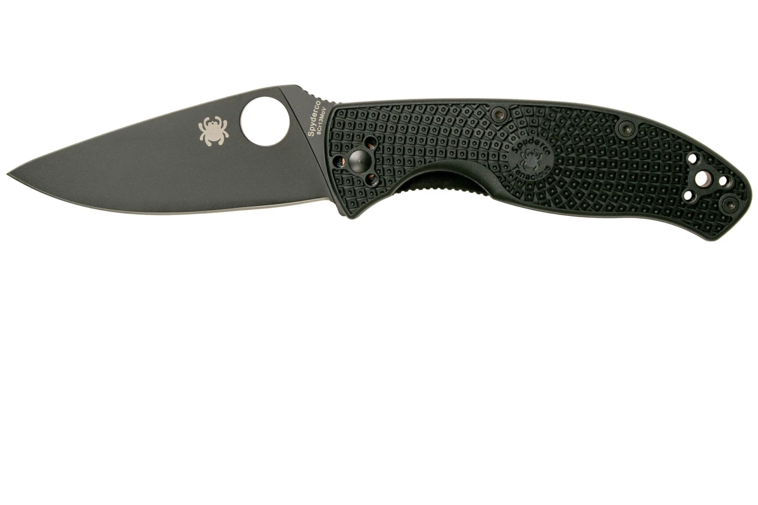 Spyderco Tenacious Light-weight Black C122PBBK FRN Navaja 4 Spyderco Tenacious Light-weight Black C122PBBK FRN Navaja - Imagen 2