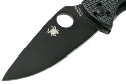 Spyderco Tenacious Light-weight Black C122PBBK FRN Navaja 13 Spyderco Tenacious Light-weight Black C122PBBK FRN Navaja -Tienda Fissler SPC122PBBK 03 spyderco