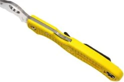 Spyderco C89 Atlantic Salt, Amarillo, Dentado 17 Spyderco C89 Atlantic Salt, Amarillo, Dentado -Tienda Fissler SPC89 07 spyderco 2016 spc89syl 07