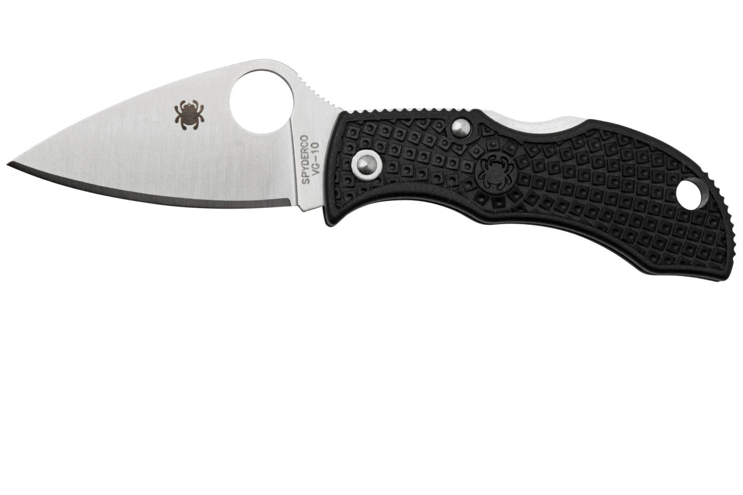 Spyderco Manbug MBKLFP Leafshape VG-10, Black FRN, Navaja 3 Spyderco Manbug MBKLFP Leafshape VG-10, Black FRN, Navaja