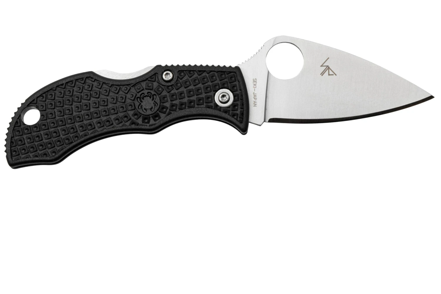 Spyderco Manbug MBKLFP Leafshape VG-10, Black FRN, Navaja 4 Spyderco Manbug MBKLFP Leafshape VG-10, Black FRN, Navaja - Imagen 2