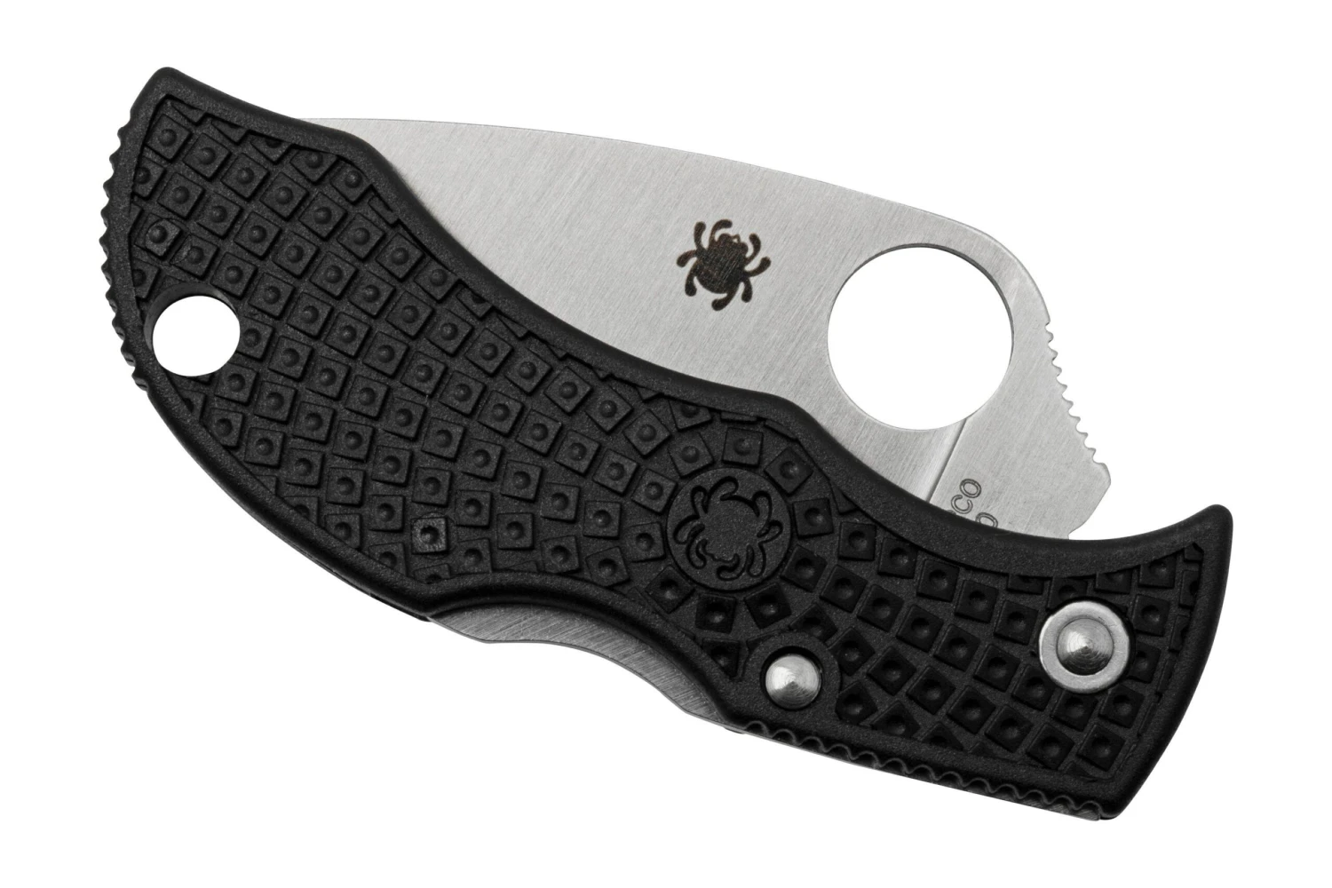 Spyderco Manbug MBKLFP Leafshape VG-10, Black FRN, Navaja 8 Spyderco Manbug MBKLFP Leafshape VG-10, Black FRN, Navaja - Imagen 6