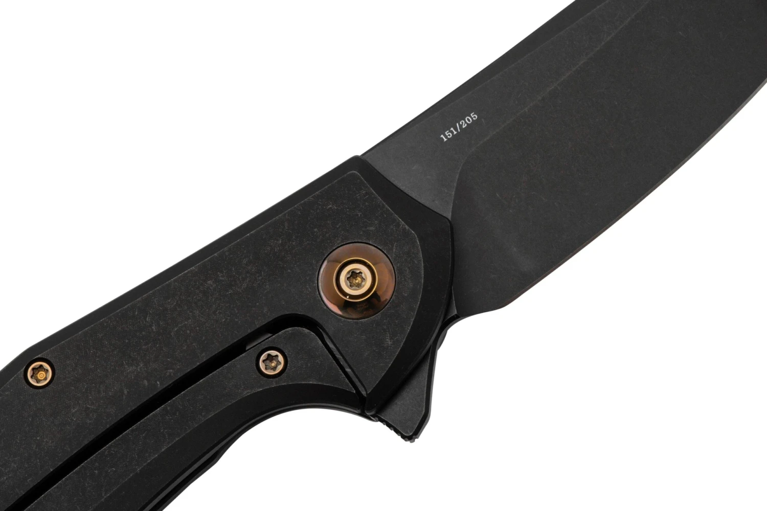 WE Knife Merata, WE22008A-1 Limited Edition, Black Titanium CPM 20CV Navaja 7 WE Knife Merata, WE22008A-1 Limited Edition, Black Titanium CPM 20CV Navaja - Imagen 5