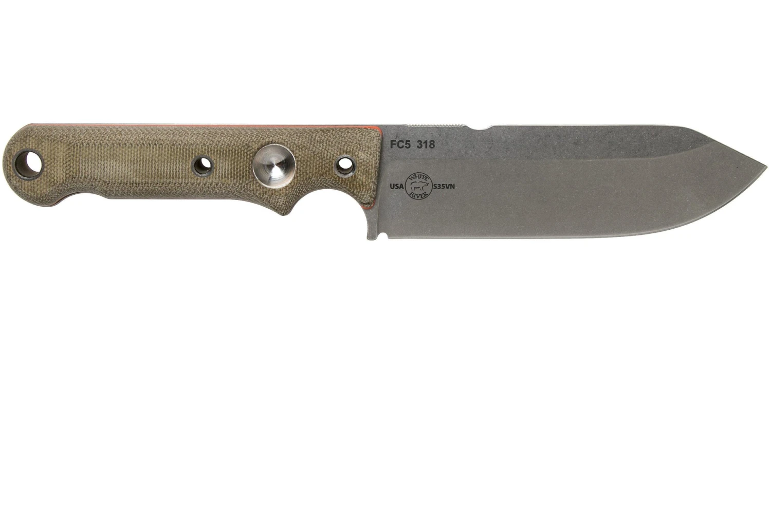 White River Knives FC5 Firecraft Cuchillo De Supervivencia, Con Funda Con Firesteel Kydex 4 White River Knives FC5 Firecraft Cuchillo De Supervivencia, Con Funda Con Firesteel Kydex - Imagen 2